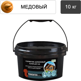 Герметик для торцов ALFAPLAST 140 (тара: ведро 10 кг, цвет: медовый)